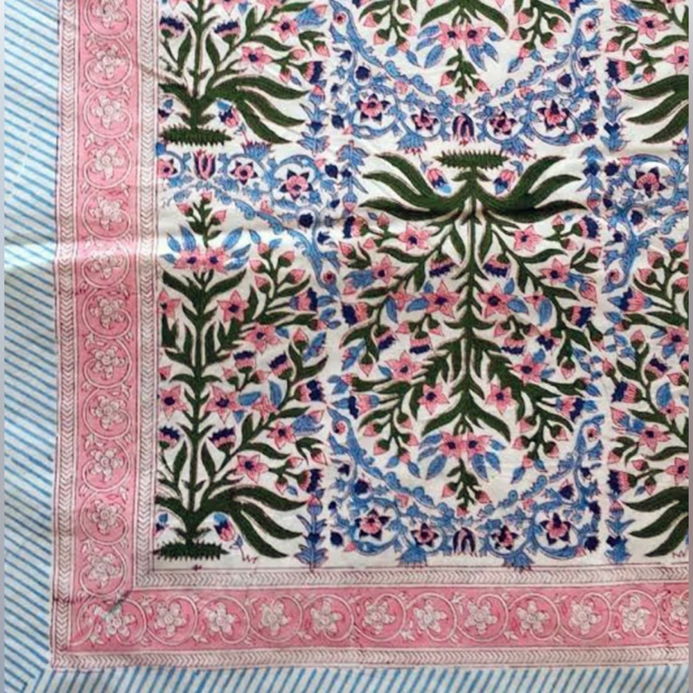 Julia Amory Mughal Jardin Round Tablecloths (x6)